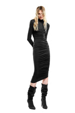 Abito Midi Jessy Dress Black