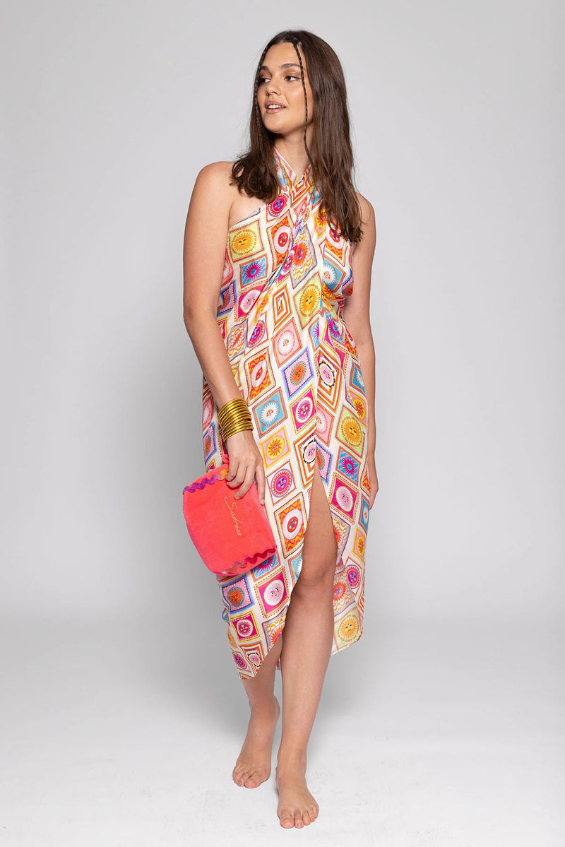 Pareo Ibiza print