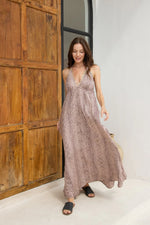 Lorelei long dress chocolate