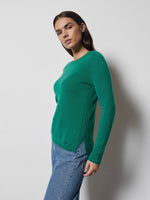 Becka cashmere jumper verde