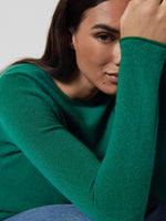 Becka cashmere jumper verde