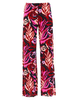 Monastir print Pantalone rosa